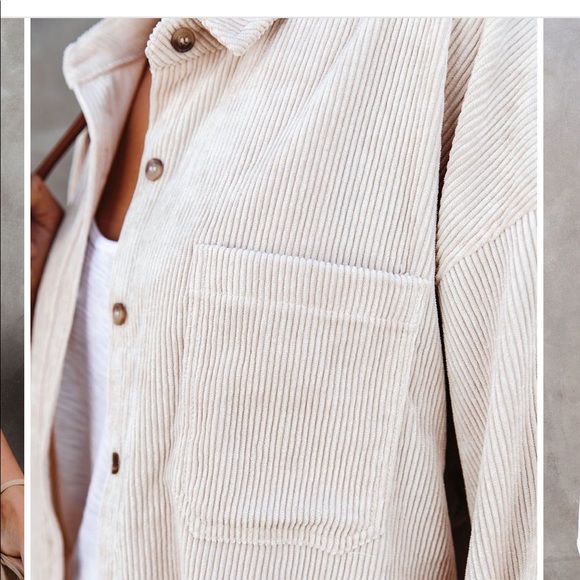 Kamryn corduroy button down top - Picture 4 of 8